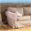 uxcell 2Pcs Twill Stretch Armrest Covers, Soft Armchair Slipcovers Couch