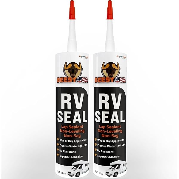 BEEST RV Roof Sealant (Non-Leveling) - 2 Pack, Lap Sealant