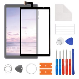 SwarKing Display Glass, Front Glass, Outer Screen Lens Replacement, Compatible with Vortex Tab 10/ T10M/ T10M Pro Max with Free Repair Tools Kit.(No LCD Display)
