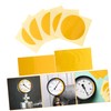 BUGUUYO 7sheets Long-Lasting Pressure Gauge Stickers Holographic Labeling Tape