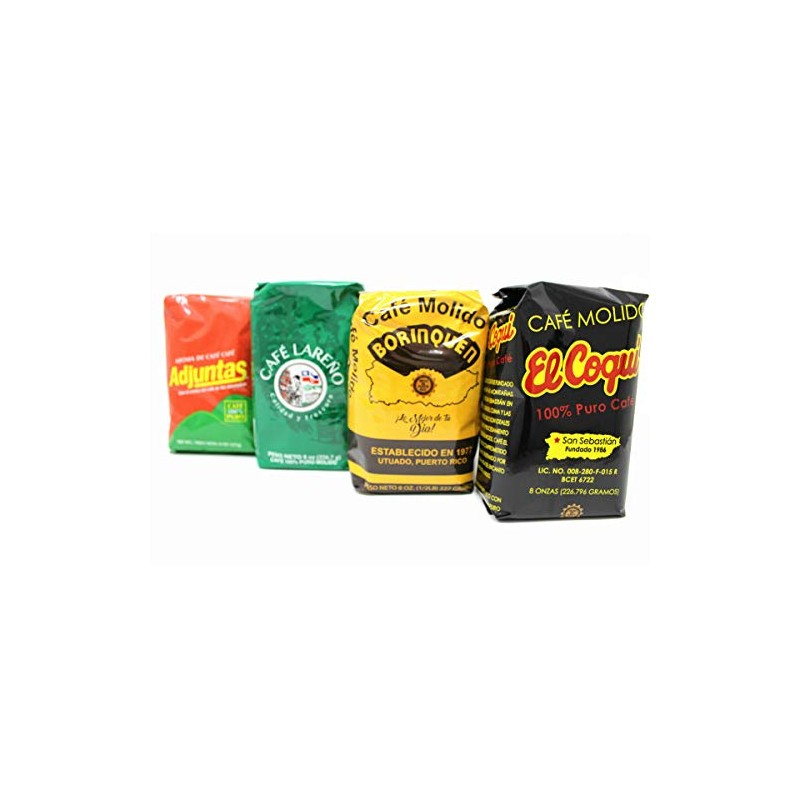 Bold Puerto Rican Coffee Variety Mix - Cafe Borinquen, Cafe