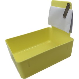 Dental Lab Pan Yellow 12/Box Quality Color Coded Organization