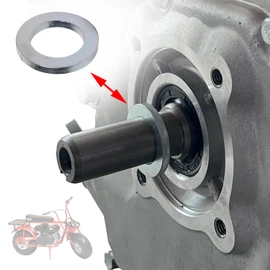 JMCHstore Clutch Spacer Shim 3/4 Shaft for Go Karts & Mini Bikes 30 Series Torque Converter juggernaut for Coleman CT200U BT200X, Predator 212cc, Baja MB200 Doodlebug, Honda Engine GX160 GX200 (3)