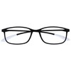 OPULIZE Ice M61-1 -1.50 Shortsightedness Ultralight Frame Scratch-Resistant Matte Black
