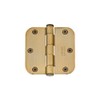 Emtek 96133US 3-1/2" x 3-1/2" 5/8" Radius Corners Residential Plain