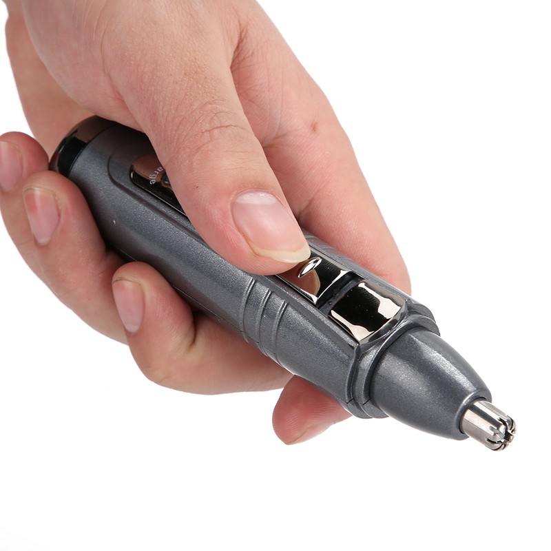 Rechargeable Electric Hair Trimmer Nose Hair Temples Remover Shaver