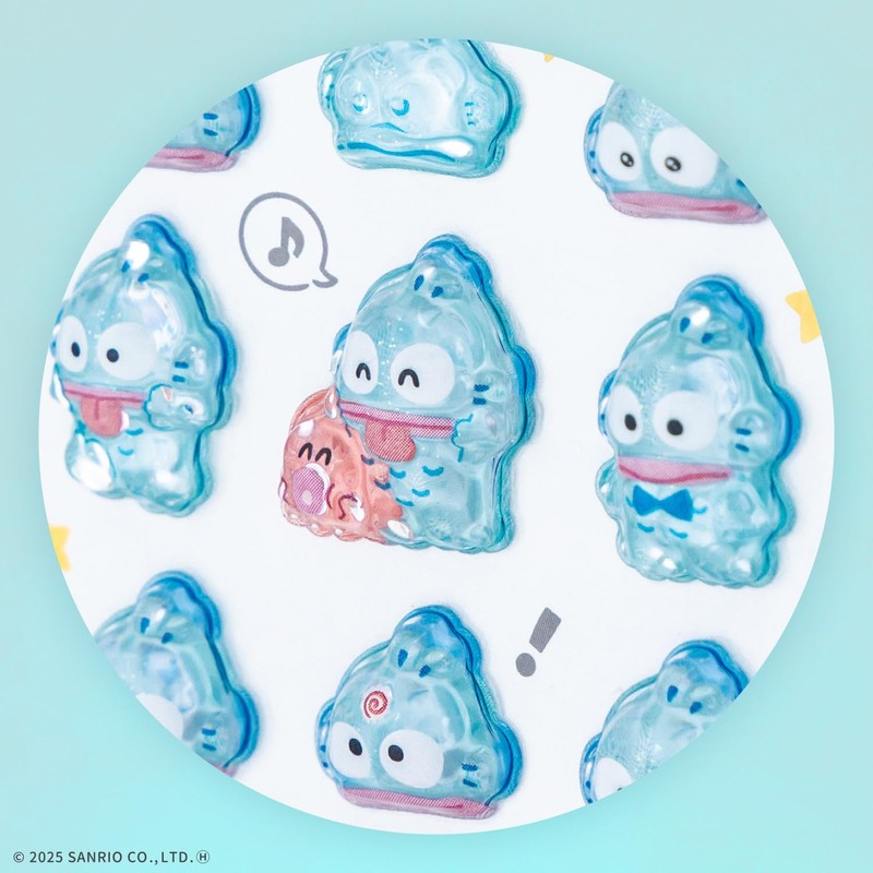 Sun-Star Stationery S8815097 Hanguyodon Sanrio Characters Goods, Bonbonbonbon Drop Sticker,