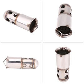 Keenso Silenciador Moto,51mm Universal Tubo de Escape de Motocicleta,Eliminador de Ruido,Silenciador de Escape para Moto
