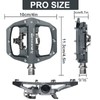 BUCKLOS SPD Pedals PD-M680 Mountain Bike Clip in SPD Flat