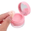 Beaupretty Estuche Maquillaje Mini Espejo Caja Polvo Suelto Portátil Viajes