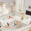 Arfntevss Waterproof Corner Sectional Couch Covers for Dogs Pet L