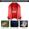 GoodtoU Drawstring Backpack Bulk 48 Pcs Drawstring Bags bulk Red