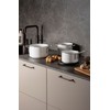 Eva Trio | White Line Casserole 1.8 L 16 cm