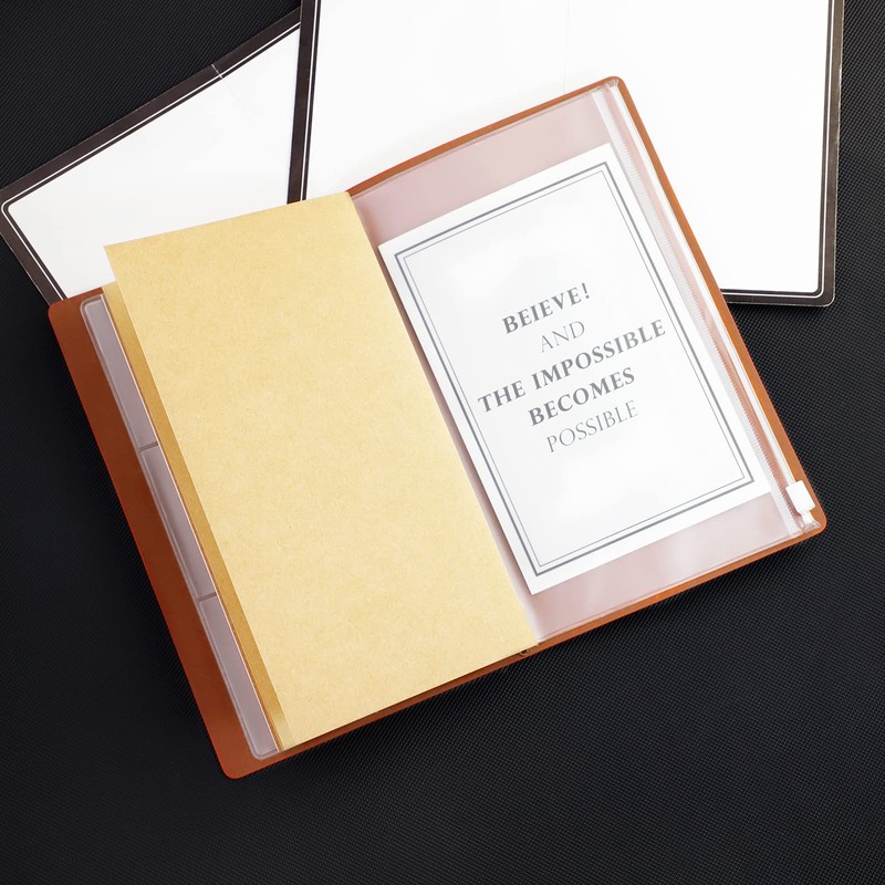To My Granddaughter leather journal - I'm Proud of You