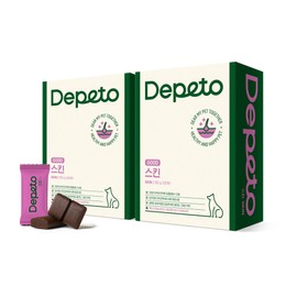 Dipeto Good Skin Dog Skin and Coat Nutrient 150g, 30 tablets, skin and coat, 2 boxes / 디페토 굿 스킨 강아지 피부 피모 영양제 150g, 30정, 피부피모, 2박스