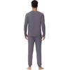 WiWi Men's Viscose from Bamboo Pajama Sets Long Sleeve Top