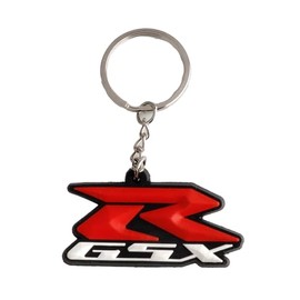 USTORAMT Motorcycle Keychain Rubber Keychain for GSX-R Key Chain Tag