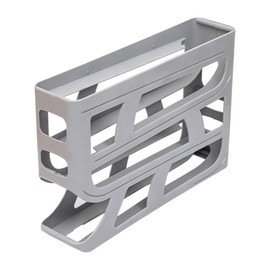 Egg Stocker, Itisyou 4 Tier Egg Holder for Refrigerator, Automatic Rolling Egg Dispenser, Egg Holder, Rolling Fridge, Egg Holder, Rolling Automatic Egg Storage Case, Egg Storage Case