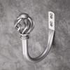BSTKEY A Pair of Nest Modeling Metal Curtain Hooks -