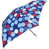 mabu MBU-LMDPT03 Folding Umbrella, Lightweight Design, Blooming Dots, Navy, 5
