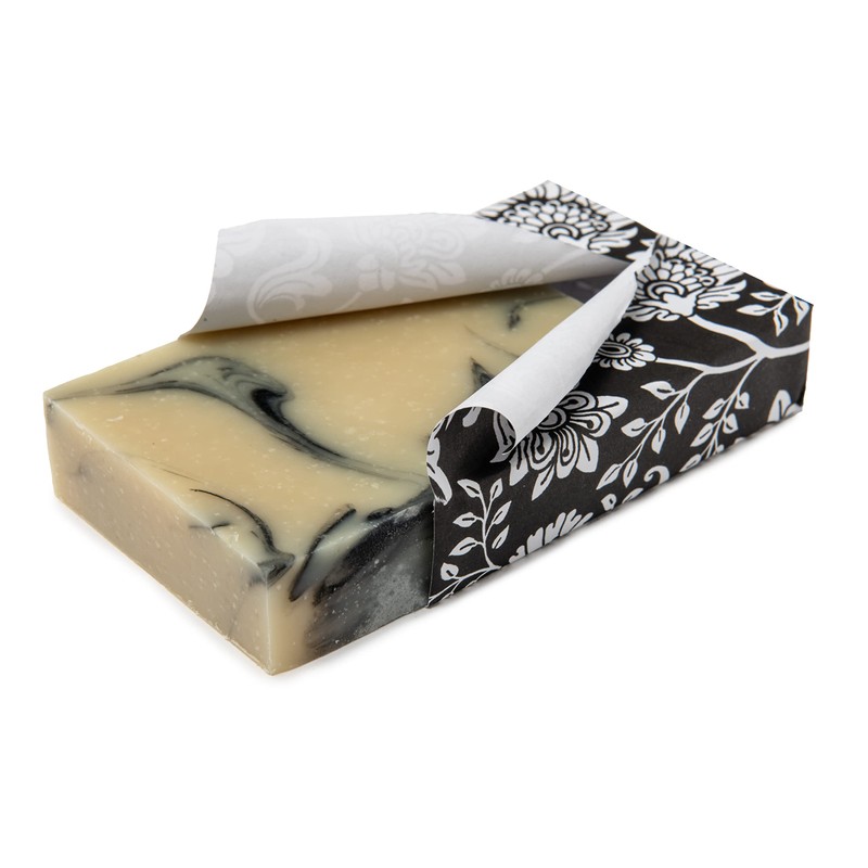 Clovelly Soap Co Natural Handmade Sandalwood Bergamot and Charcoal Soap