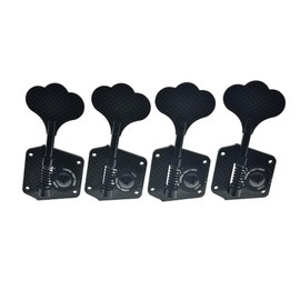 KAISH 28:1 Carbon Fiber Bass Tuners Carbon Bass Tuning Machines Bass Tuning Keys for Jazz Bass or Precision Bass