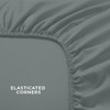 West Midlands Homeware King Fitted Sheet Soft Brushed Microfibre Fabric