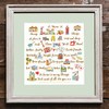 Bothy Threads Cross Stitch Kit - A Home is Many