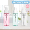 60ml Foam Pump Bottle, 3PCS Leak-Proof Travel-Sized Foaming Dispenser for