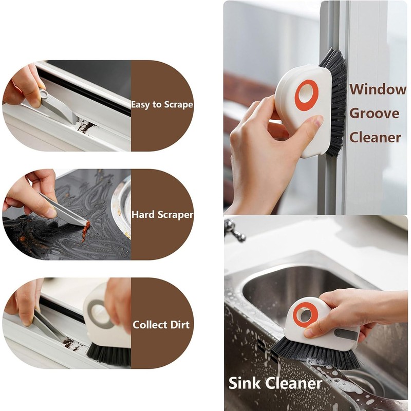 cepillo para polvo de limpieza de ranuras para ventanas 2