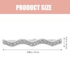 KOMBIUDA 4pcs Watch Strap Charms Decorative Rings Loops for Bands