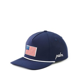 Palm Captain USA Hat- Quick Drying, Breathable, Sun and Rain Protection (Navy)