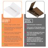 REXBETI 100PCS Single Edge Razor Blades, Industrial Razor Blades for