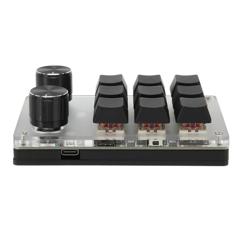 Mini Keypad Knob Design Red Switch Dual Mode Plug and