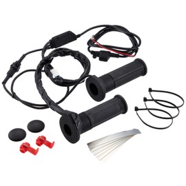 Kijima Bike Parts Grip Heater GH07 Integrated Switch 120mm Button Switch for φ22.2 304-8198
