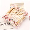 Mikinona 100Pcs Bamboo Ear Wax Removal Tools Natural Handcrafted Ear