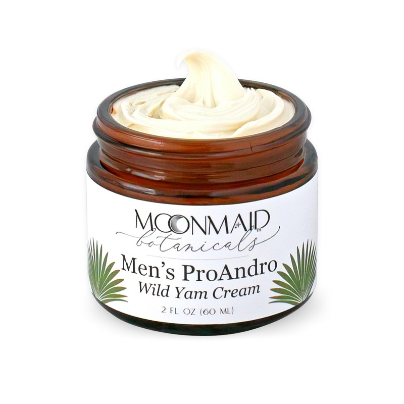 MoonMaid Botanicals ProAndro Men's Wild Yam Cream with Saw Palmetto