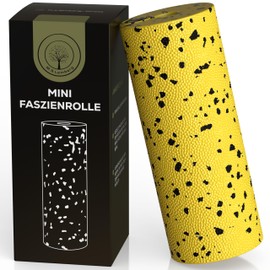 M.S.Lemberg® Mini Fascia Roller Small - Compact Massage Roller for Self Massage - Ideal for Foot, Neck, Heel Spurs, Shoulder, Arm, Calf, Back, Foot Sole, Foot Roller, Leg Massage Fascia Roller