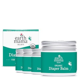 Earth Mama Organic Diaper Balm 2-Ounce | Diaper Cream for Baby | EWG Verified, Petroleum & Artificial Fragrance-Free with Calendula for Sensitive Skin