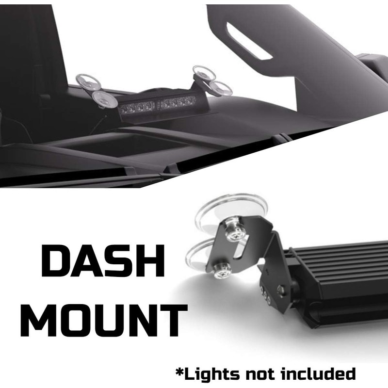 SpeedTech Lights 360 Suction Cup & L Bracket Striker Series