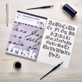 Frisk A4 Calligraphy Paper Pad, Parchment