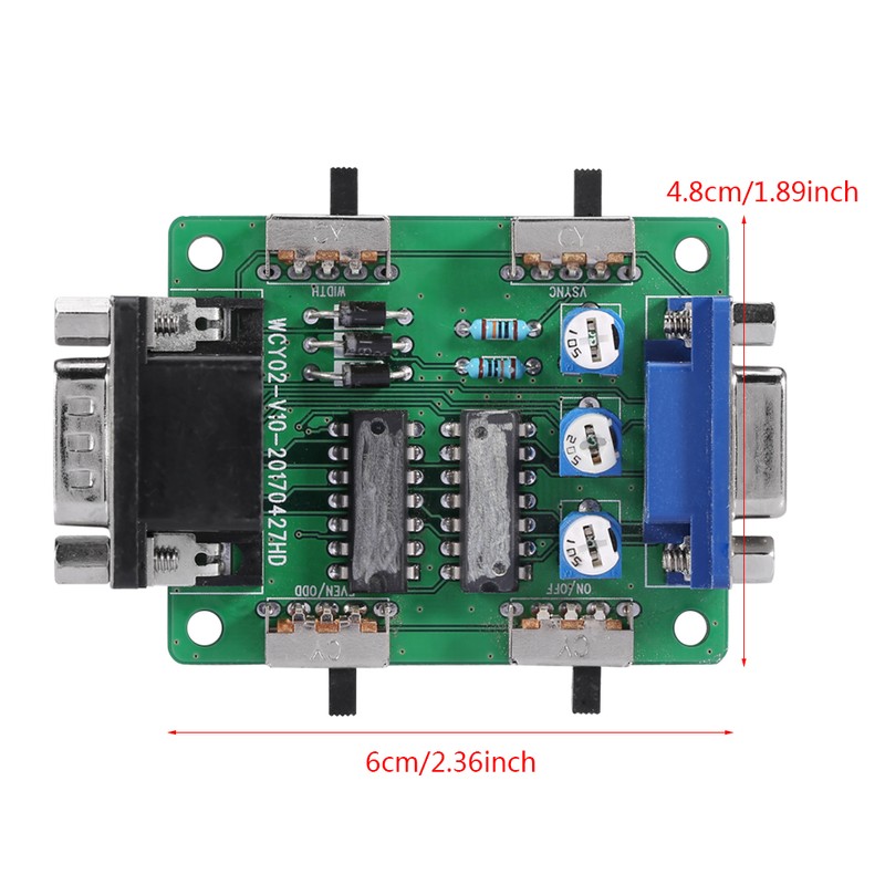 Screen Scan line Generator For Arcade Machine Retro Games Gamers
