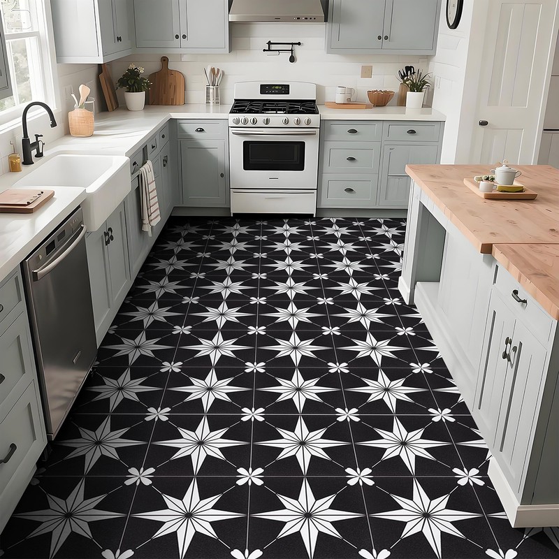 RomDeco Peel and Stick Floor Tiles: 10pc 11.81 * 11.81in