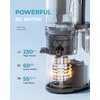 Cold Press Juicer, EUHOMY 5.5" Extra Large Feed Chute Slow