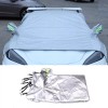 carpart2021 For Corvette C8 2020-2025 Half Car Cover Satin Stretch