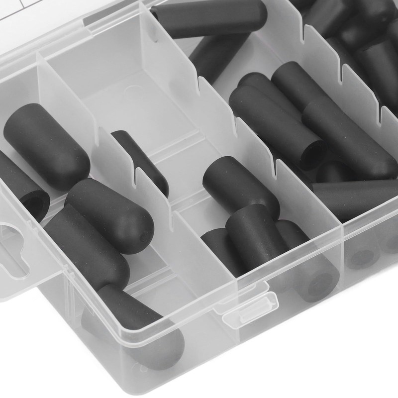 Rubber Vacuum Caps Plug Kit, 80 PCS Assorted Vacuum Plugs