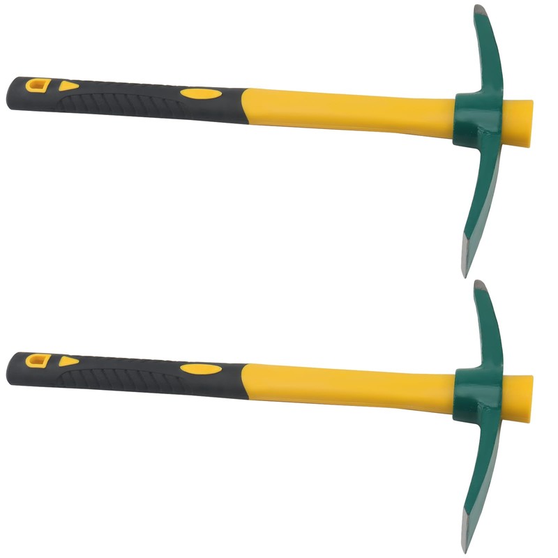 LEXININ 14oz/400g Pick Mattock Hoe, 15 Inch Mattock Tool, Garden