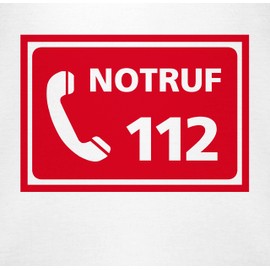 Shirtracer - Baby Body Boy Girl - Fire Brigade - Emergency Call, 1 White