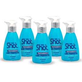 Kit Tratamiento Liso Protector De Calor + Keratina 5 Pzas
