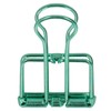 19mm 80pcs Binder Clips Strong Clamping Force Metal Hollow Tail